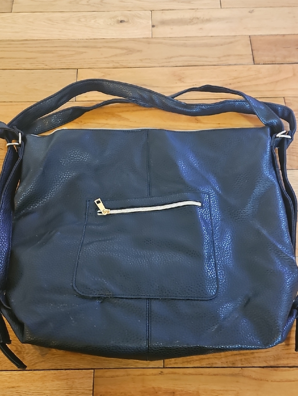 Black Women’s Everyday Shoulder Bag - Classic Black